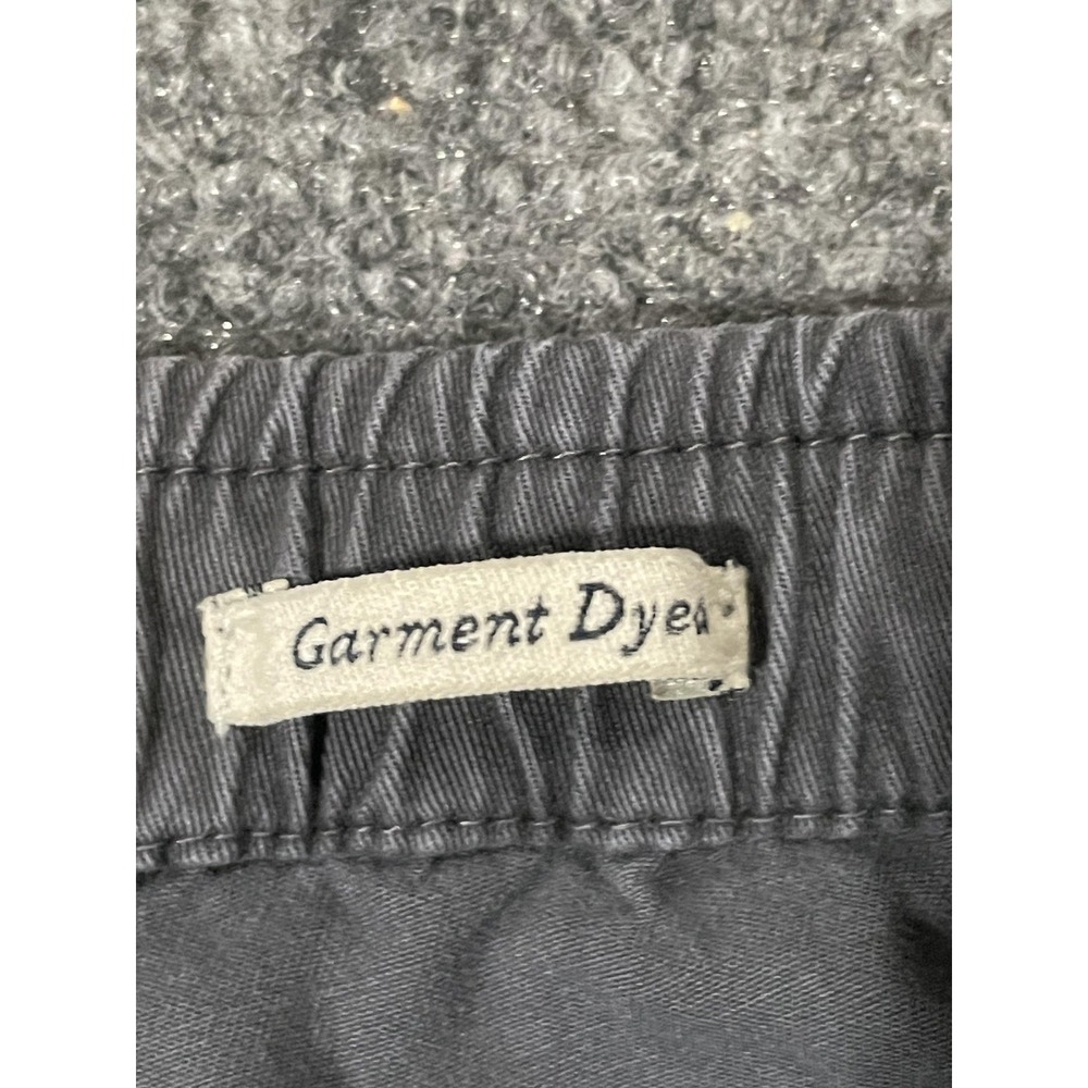 Abercrombie & Fitch Cargo Pants Mens XS Gray Garment Dyed Drawstring Hem - Picture 6 of 15